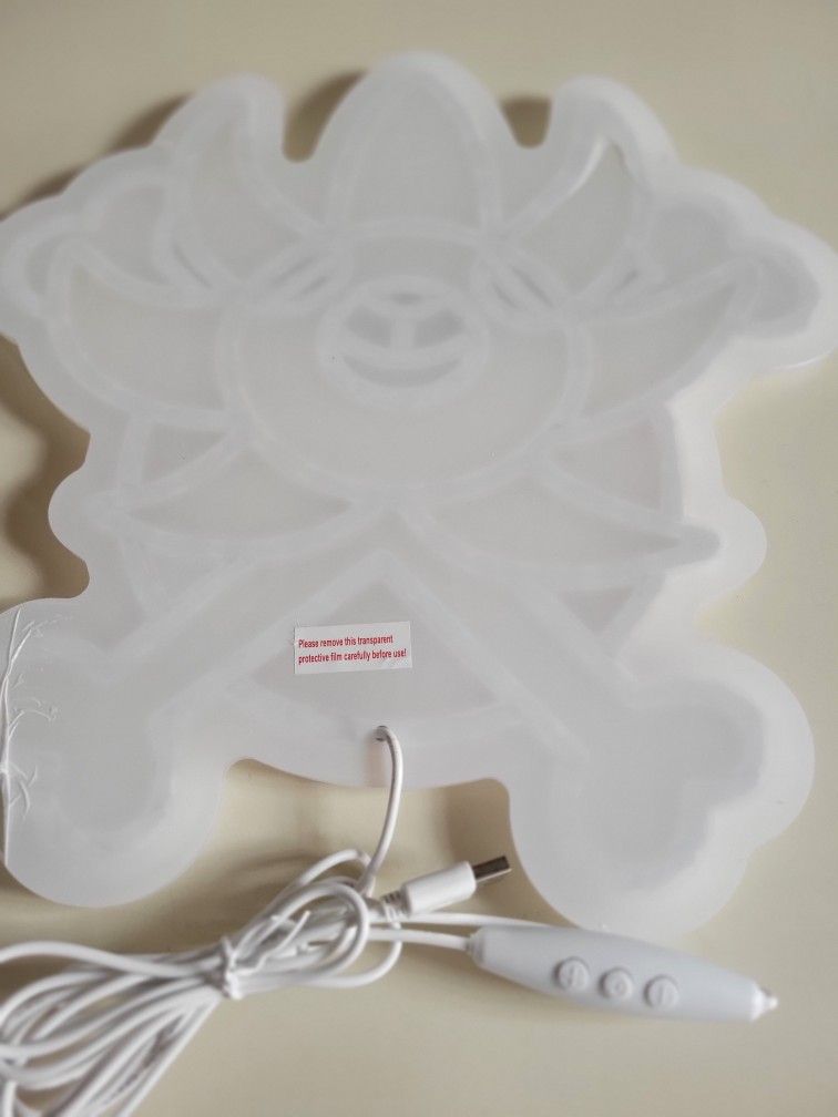 RARE COLLECTIBLE / Hanging Neon Light / One Piece Thousand Sunny - photo 3