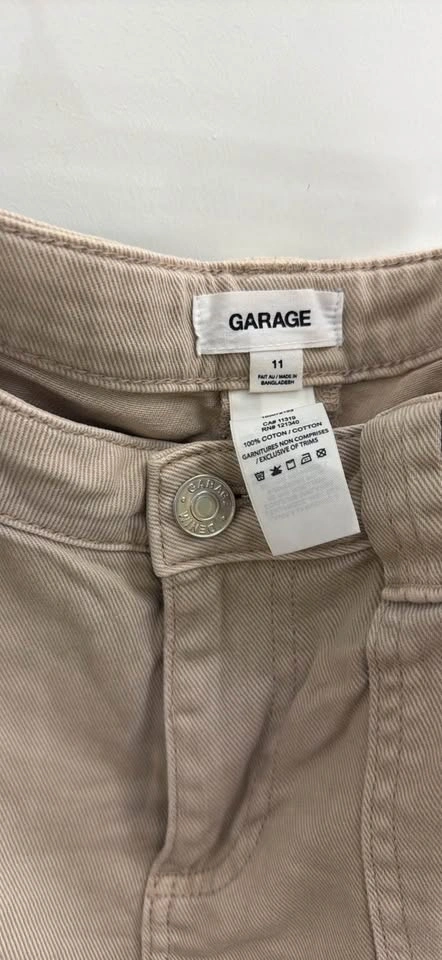 Garage Cargo Pants 100% Cotton Sz 11 - photo 2
