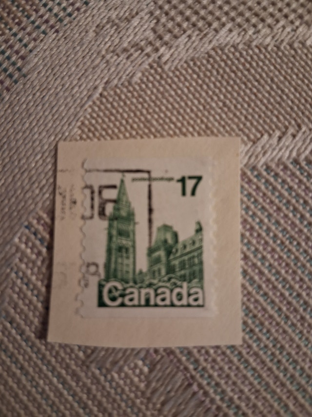 Canada 1979 Parliament 17c Green Stamp