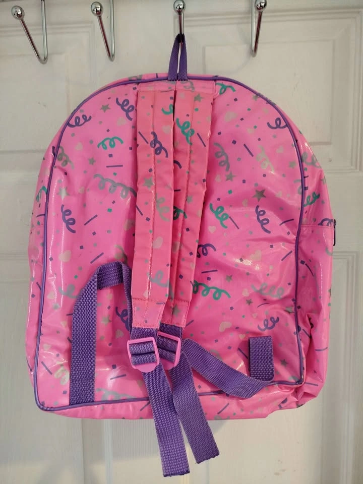 90s Barbie backpack - pink confetti - photo 2