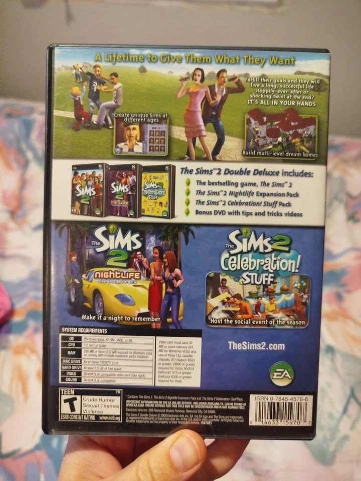 Sims 2 Double Deluxe w/ manual - photo 2
