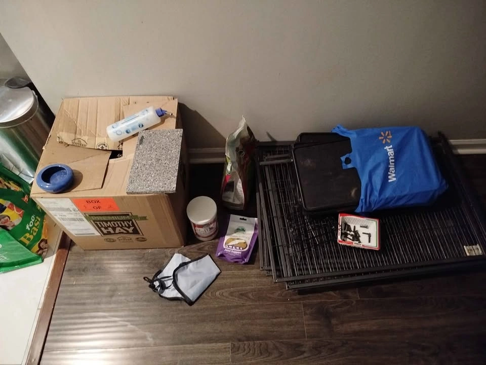 Chinchilla stuff - big cage, supplies, food - photo 2