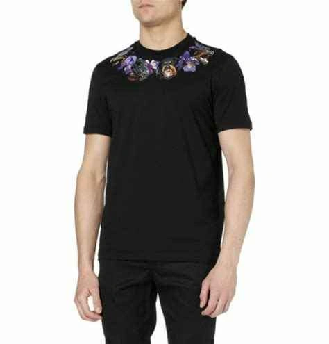 Givenchy Large Rottweiler N Flowers Tee - photo 5