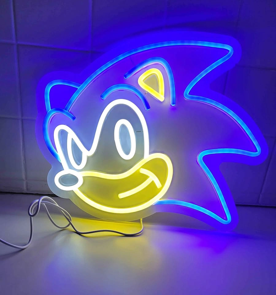 NEW Sonic The Hedgehog LED Neon Style Light