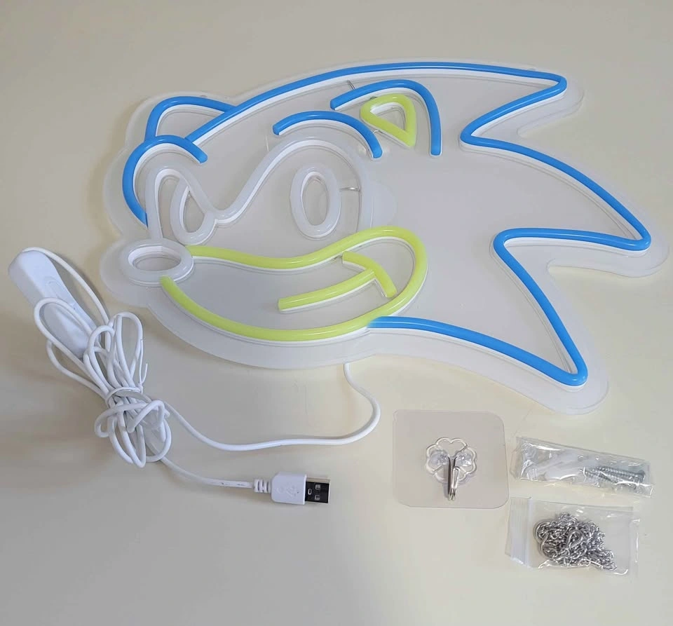 NEW Sonic The Hedgehog LED Neon Style Light - photo 2