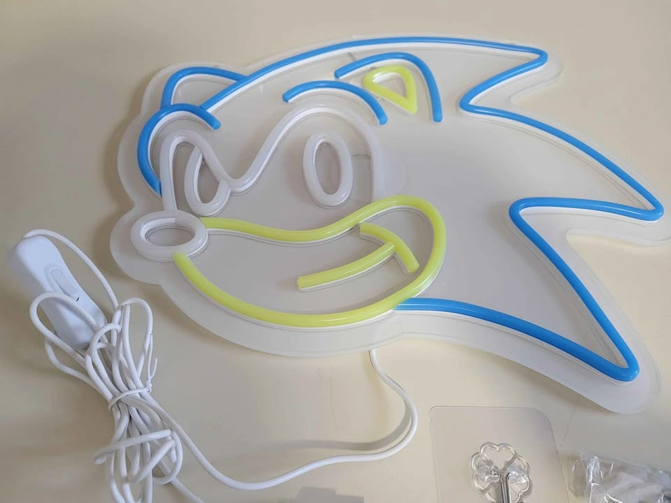 NEW Sonic The Hedgehog LED Neon Style Light - photo 3