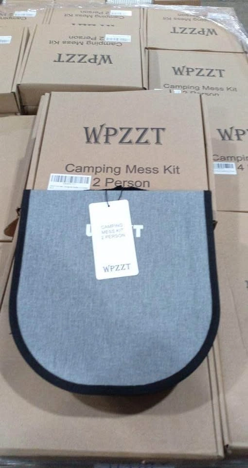 WPZZT Camping Mess Kit - 2 Person Setting - photo 2