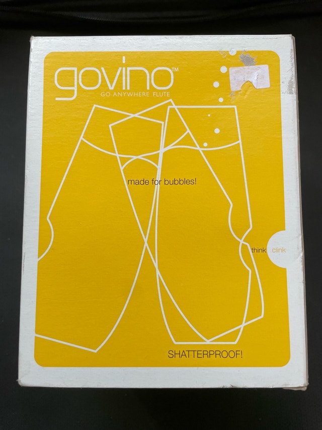 Govino Shatterproof Flutes - Set of 4