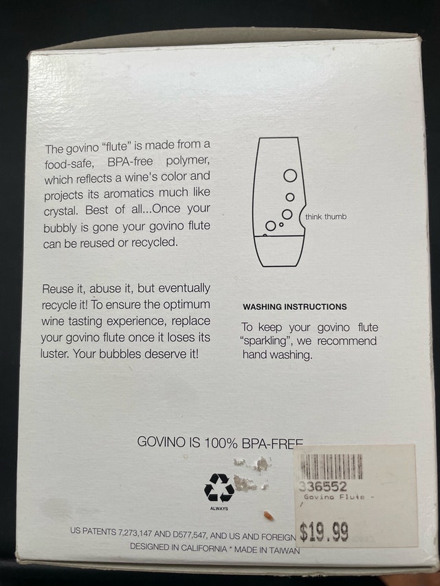 Govino Shatterproof Flutes - Set of 4 - photo 2