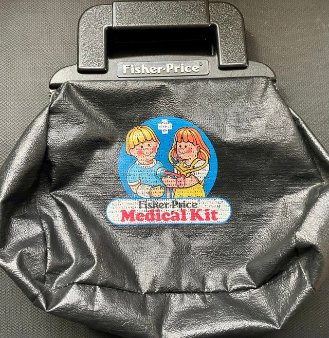 Vintage Fisher-Price Medical Kit (with Modern Accessories)
