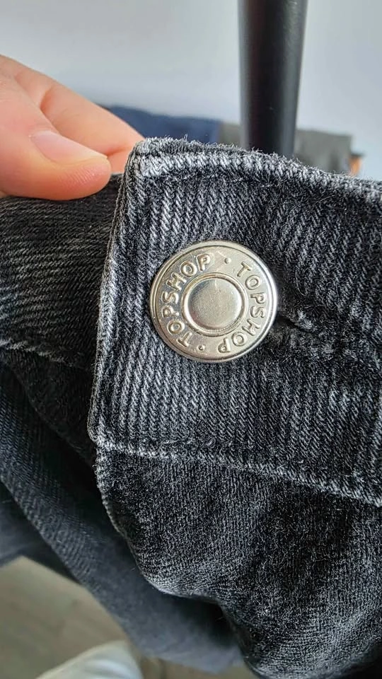 TopShop High Rise Black Jeans - photo 3