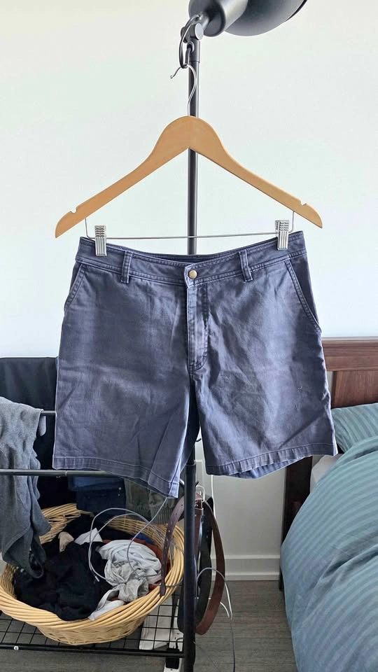 American Apparel Navy Shorts