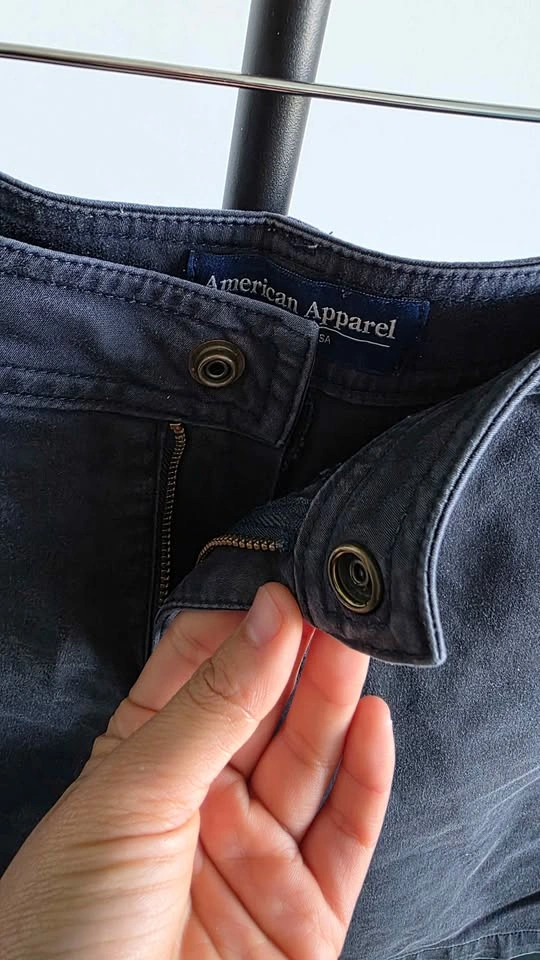 American Apparel Navy Shorts - photo 2