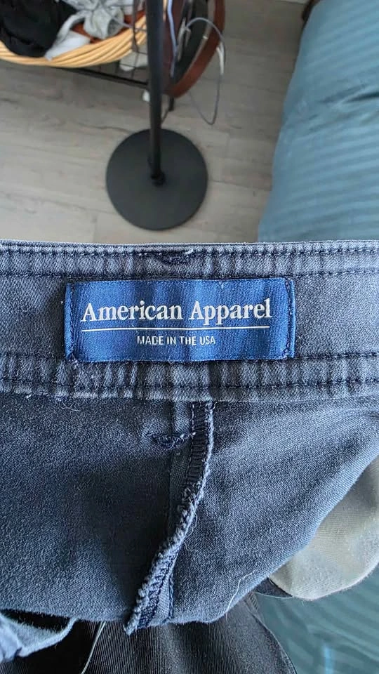 American Apparel Navy Shorts - photo 3