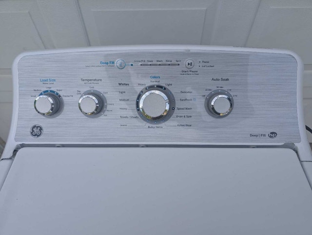GE Washing Machine - 3 Years Old, Like New - photo 2