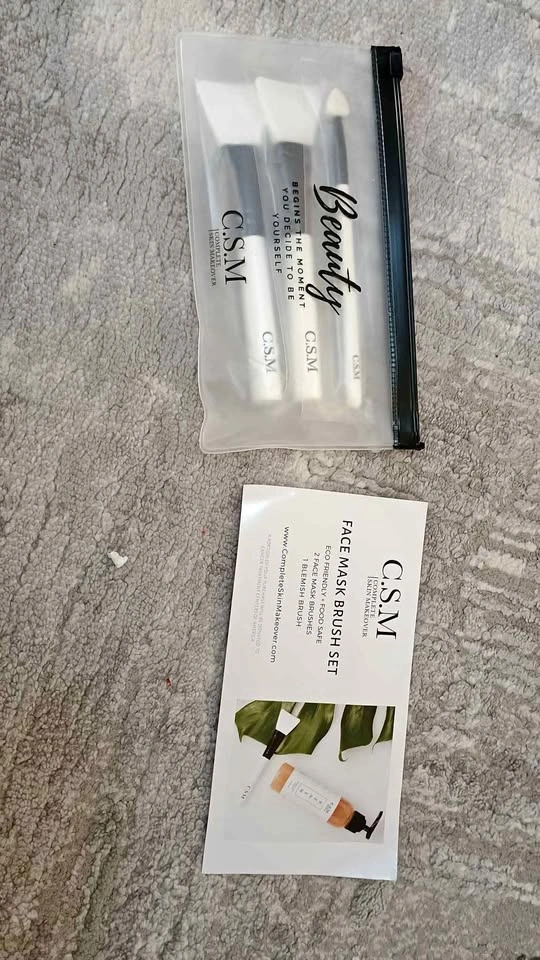 C.S.M Face Mask Brush Set
