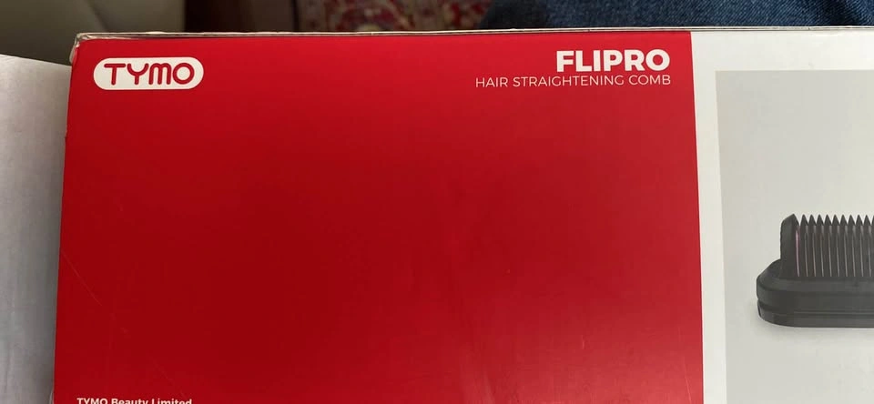 Tymo Flipro Flat Iron Hair Straightener Brush Comb Ionic Ceramic - photo 4