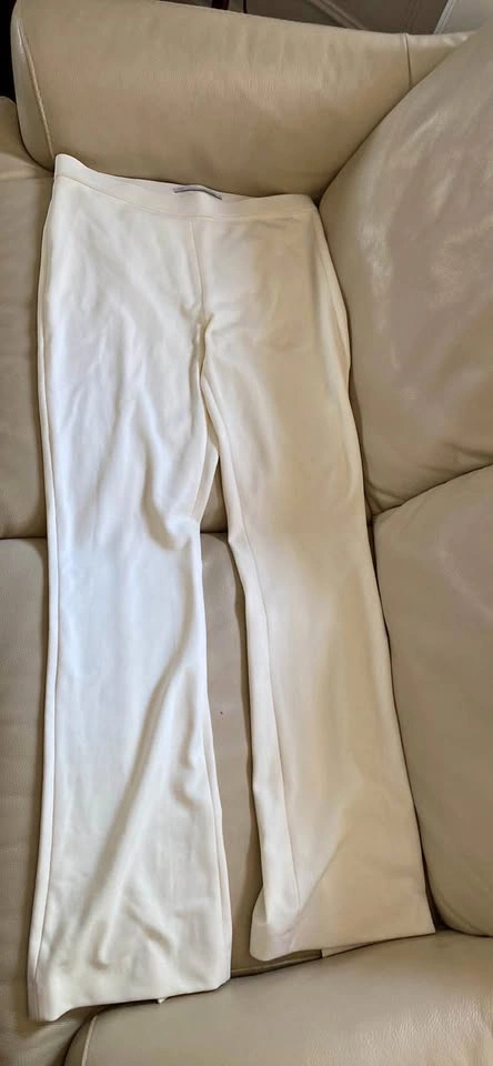 Raffaello Rossi Macy Bootcut Pants - Off-White - Size 40