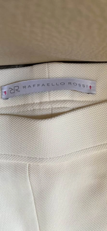 Raffaello Rossi Macy Bootcut Pants - Off-White - Size 40 - photo 2