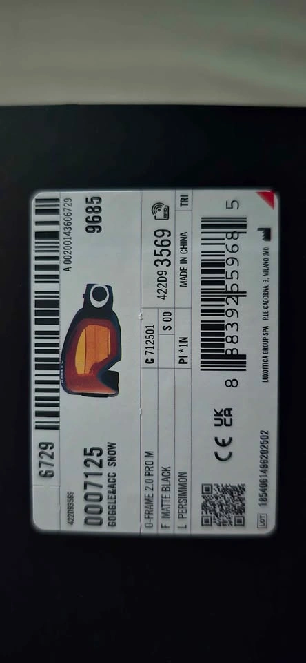 Oakley Snow Goggles Style 7125 - New - photo 3