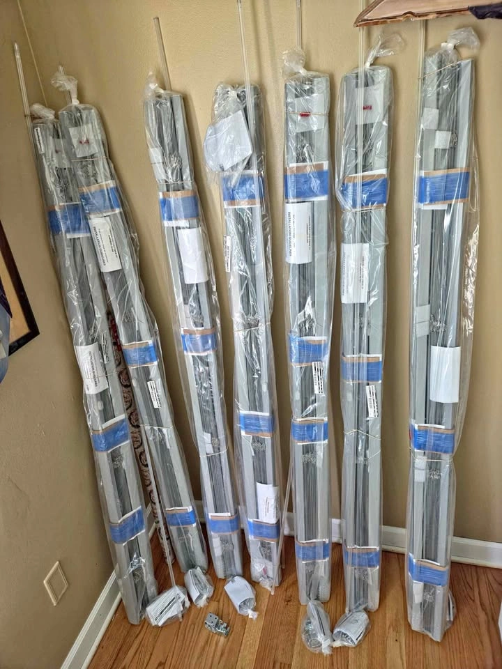 Brand New Window Blinds - 64x108"