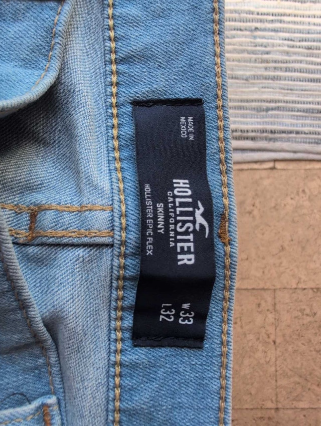 Hollister Jeans 33x32 mens bluejeans - photo 3