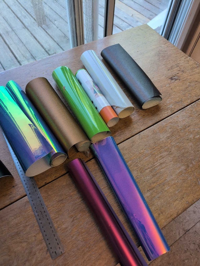 Cricut Vinyl Assorted Lot & Scraps - photo 4
