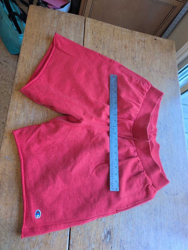 Champion Shorts Mens 2XL Red