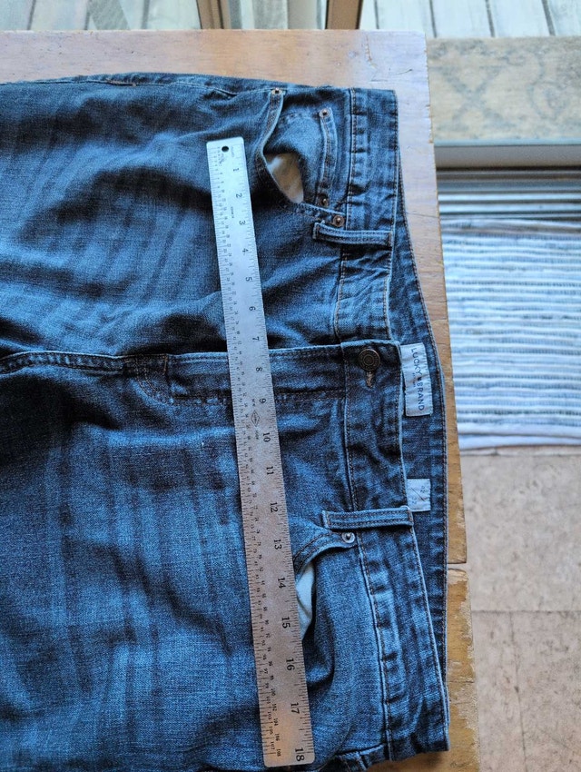 Lucky Brand Jeans 42x32 Mens Blue Jeans - photo 2