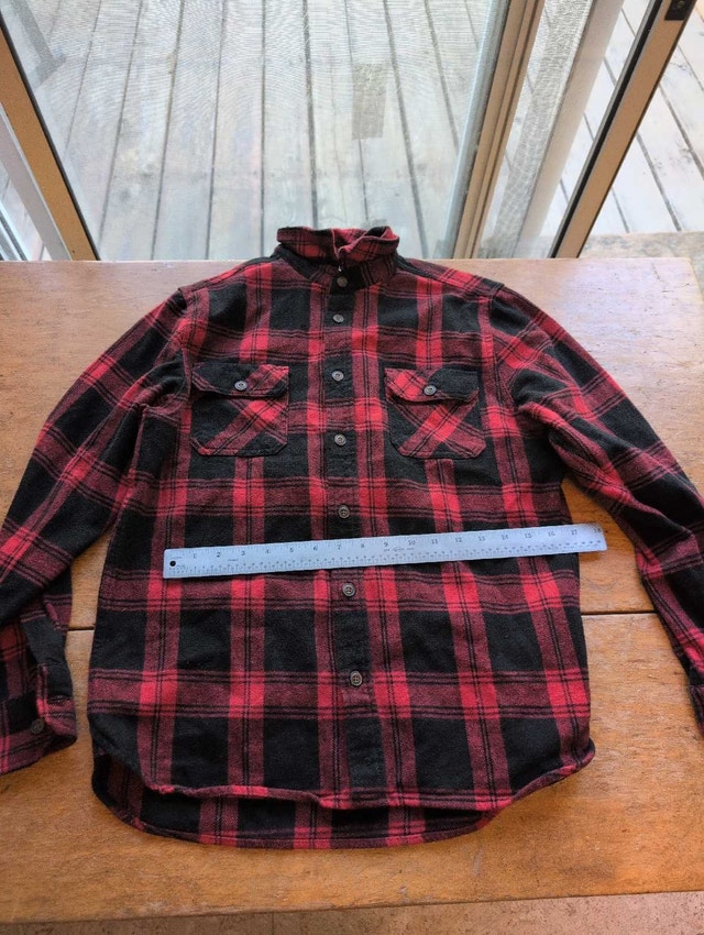 JACHS Flannel Shirt Buffalo Plaid Medium