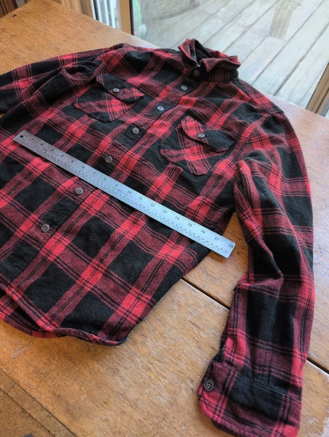 JACHS Flannel Shirt Buffalo Plaid Medium - photo 3