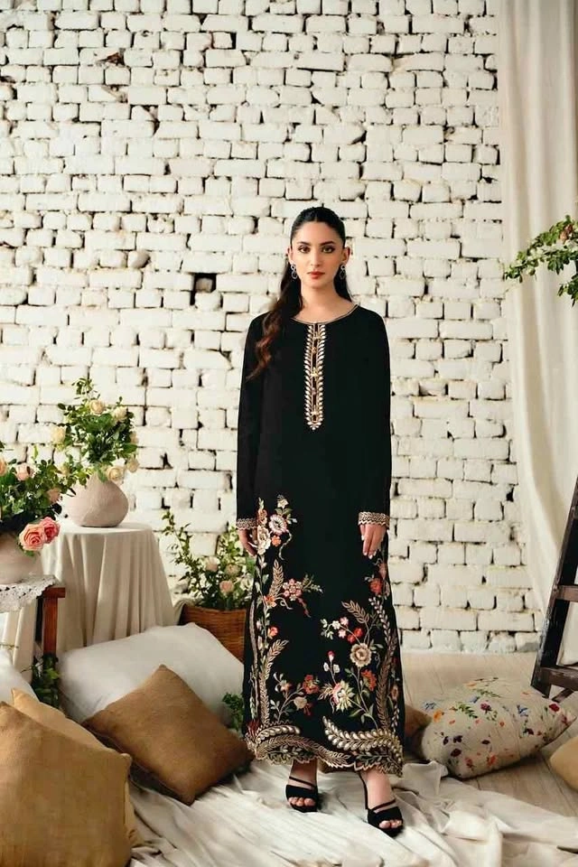 Beautiful embroidered kaftan