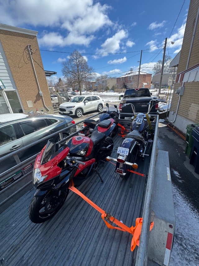 motorcycle transport gta tow