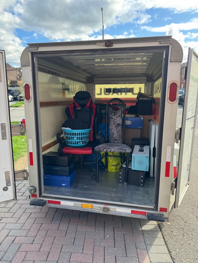 moving and delivery truck