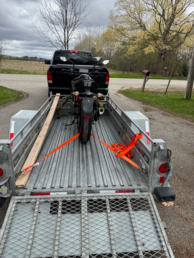 Motorcycle transport tow 2026