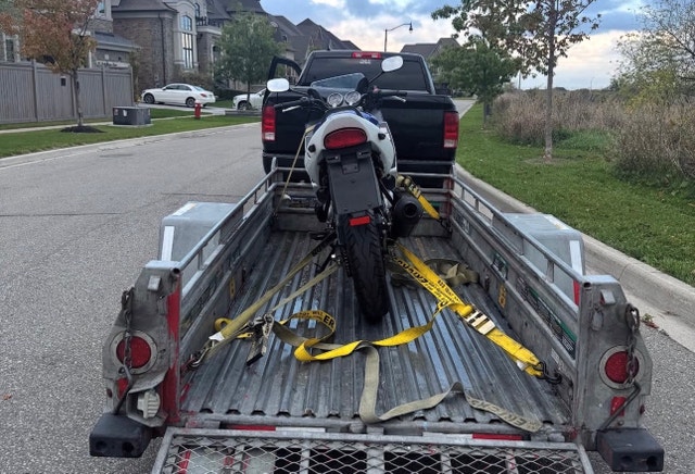 motorcycle transport gta sale