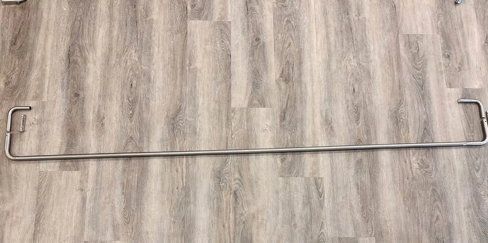 IKEA Tidpunkt Extendable Curtain Rods (2 Sets) - Satin Nickel - photo 2