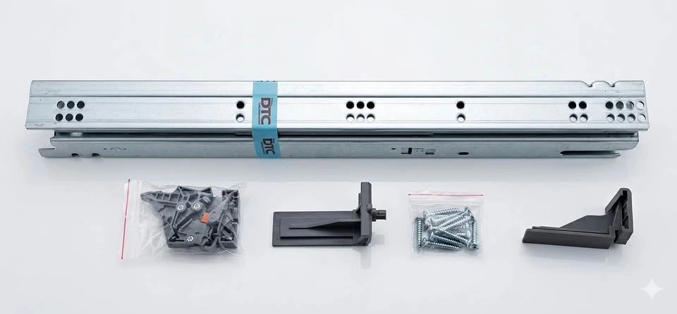 4 Boxes DTC 21" Undermount Soft Close Drawer Slides - New