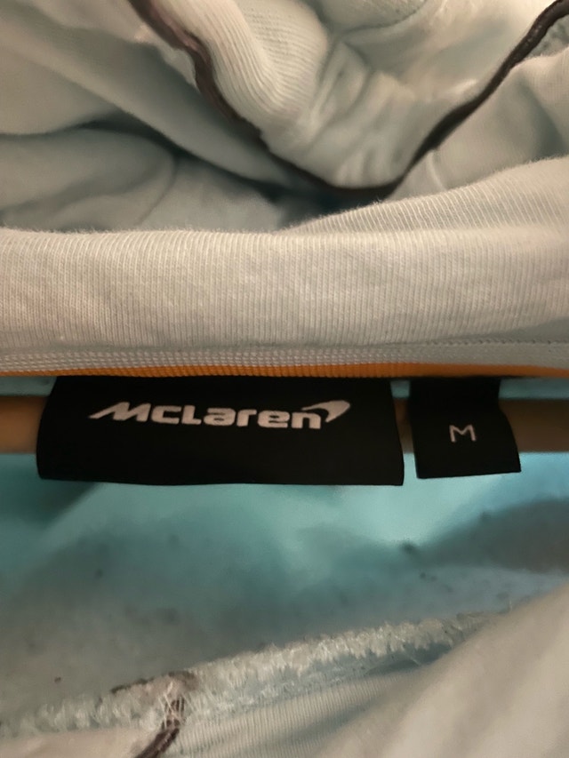 Limited Edition McLaren Gulf Hoodie Size M - photo 3