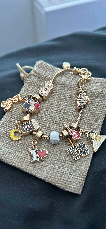 Taylor Swift Charm Bracelet