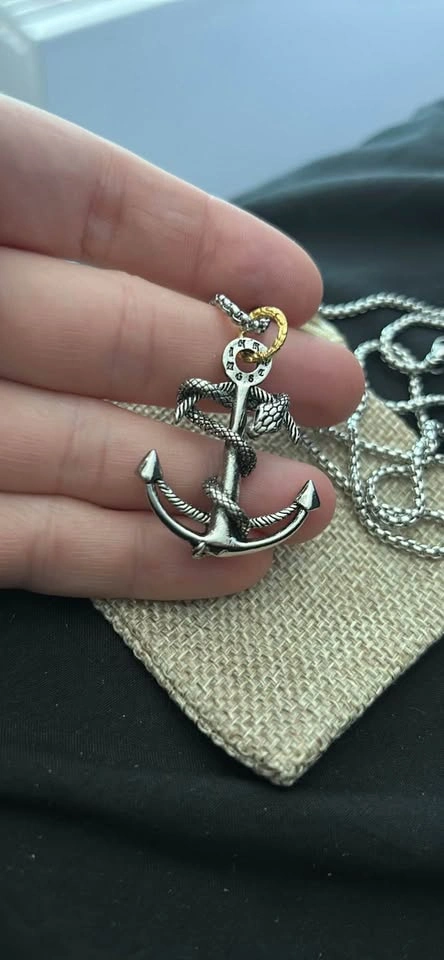 Snake anchor necklace - photo 2