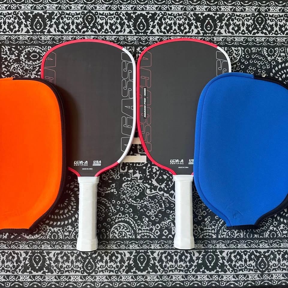UNBRANDED - AGASSI PRO 16MM Pickleball Paddles Pair - photo 4