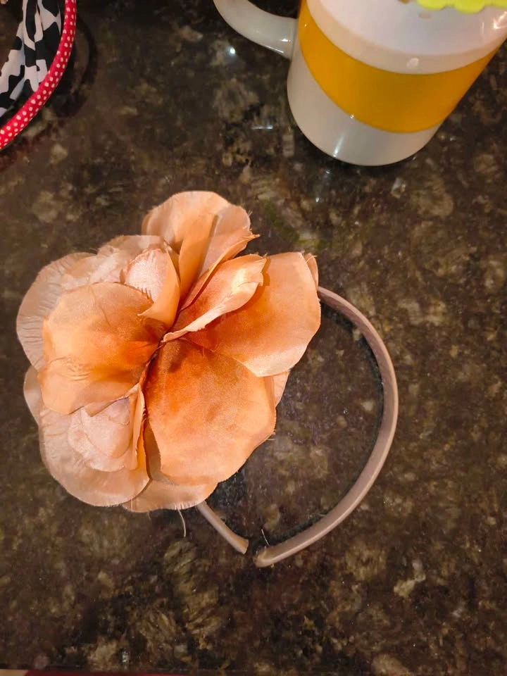 Fabric Flower Headband - photo 2