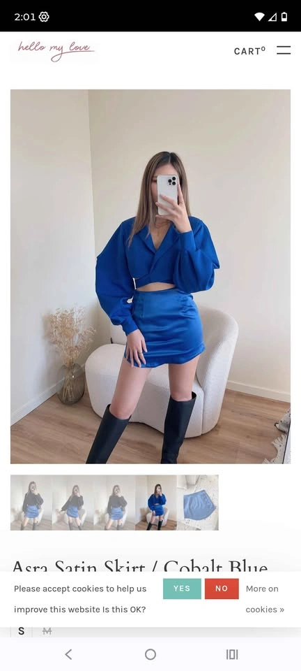 Cute Comfortable Satin-like Tie Skirt (Medium)