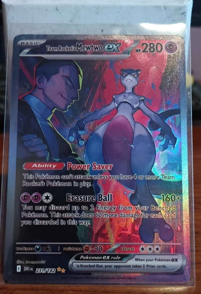 Team Rockets Mewtwo EX #231 - photo 2
