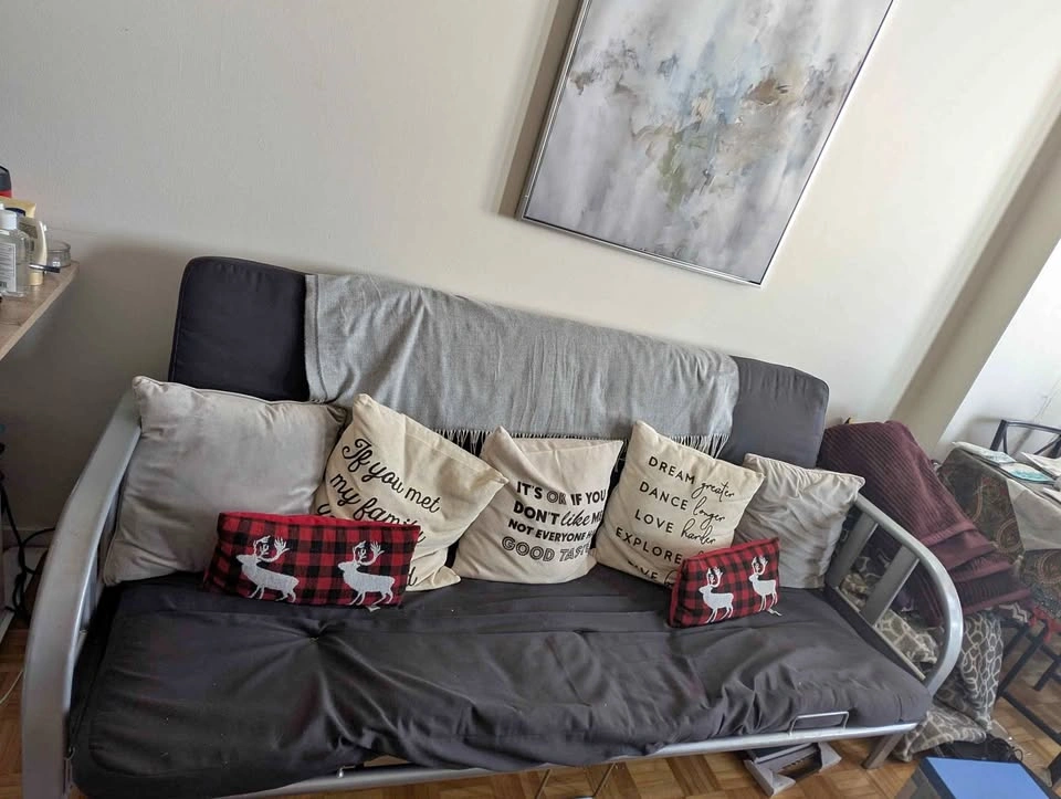 Metal futon