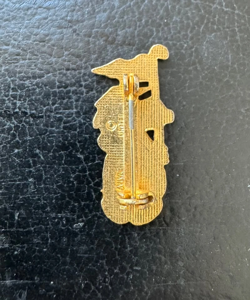 Vintage Peanuts Snoopy RAH! Pin - photo 3