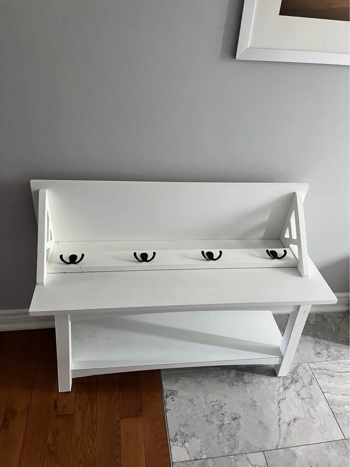 Lund 36" Hall Tree Set w/ Bench & Hooks - Wayfair - photo 3