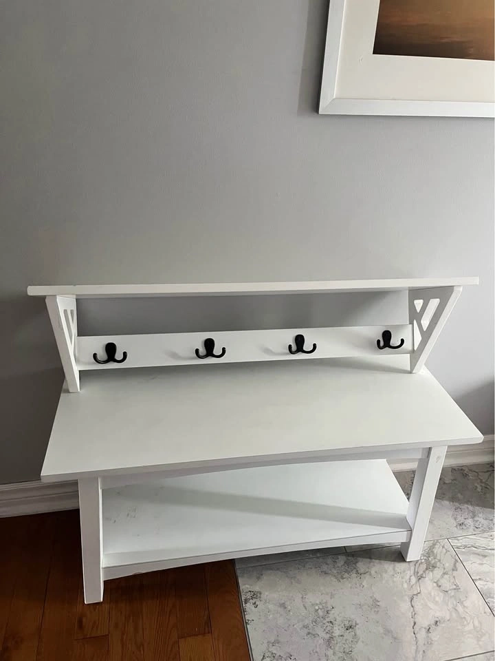 Lund 36" Hall Tree Set w/ Bench & Hooks - Wayfair - photo 4