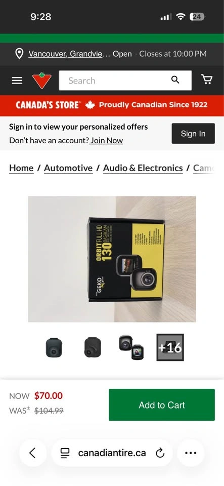 Geko Dash Cam - photo 2